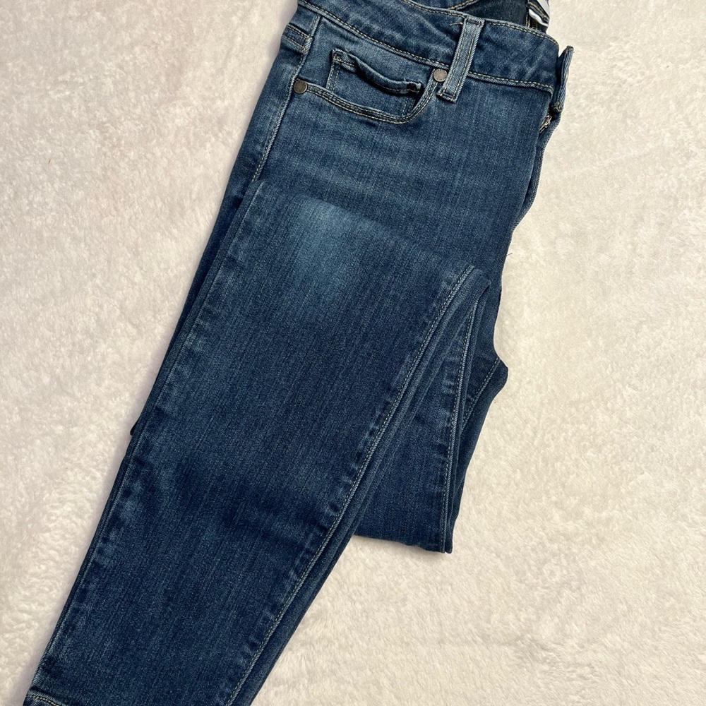 PAIGE Dark Indigo Skinny Jeans
